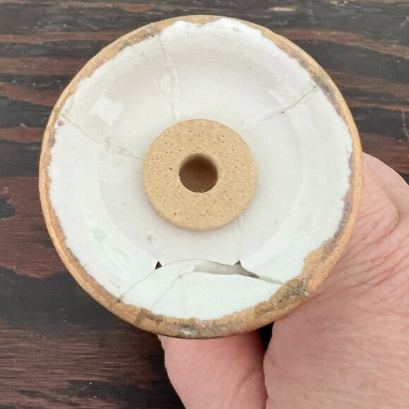 Vintage Weeping 22K Gold Tall Salt & Pepper Shakers – 4" - Picture 4 of 8